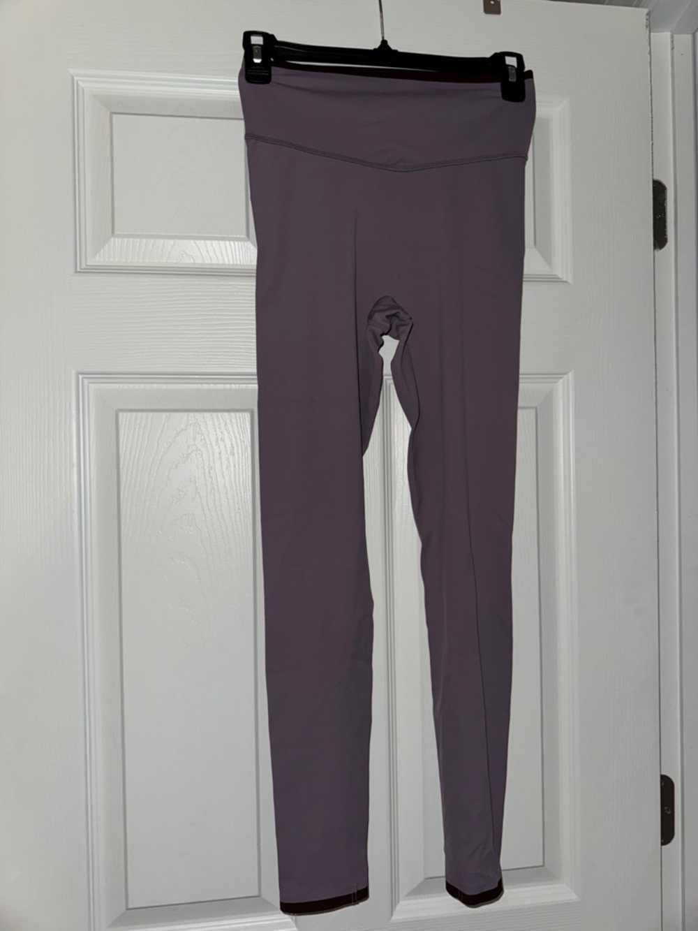 Mauve High-Waist Leggings